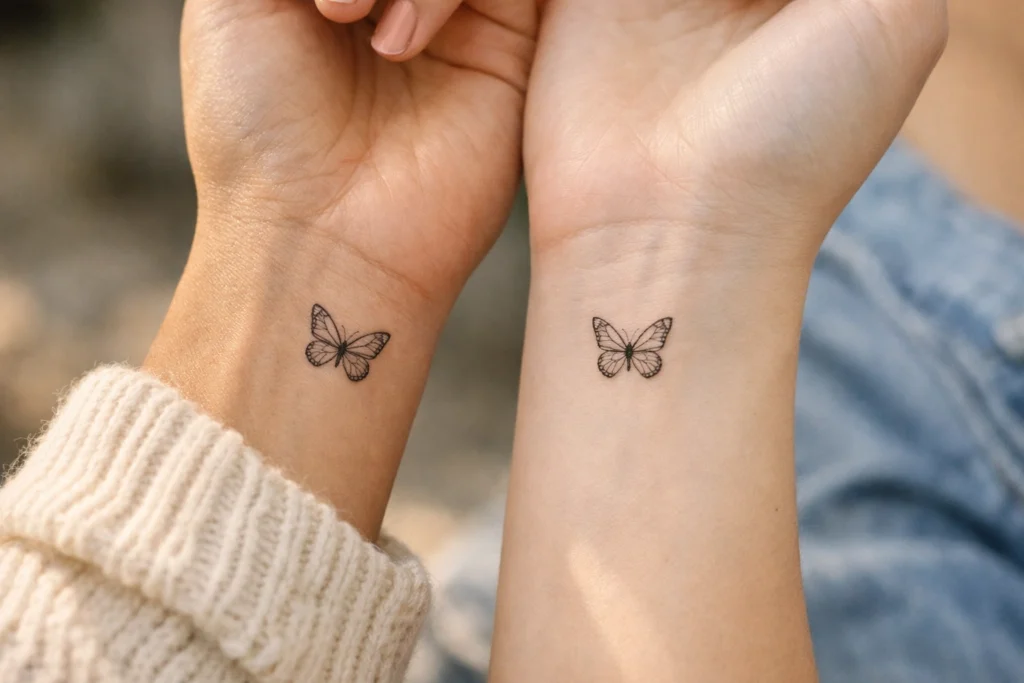 Matching Animal Tattoos