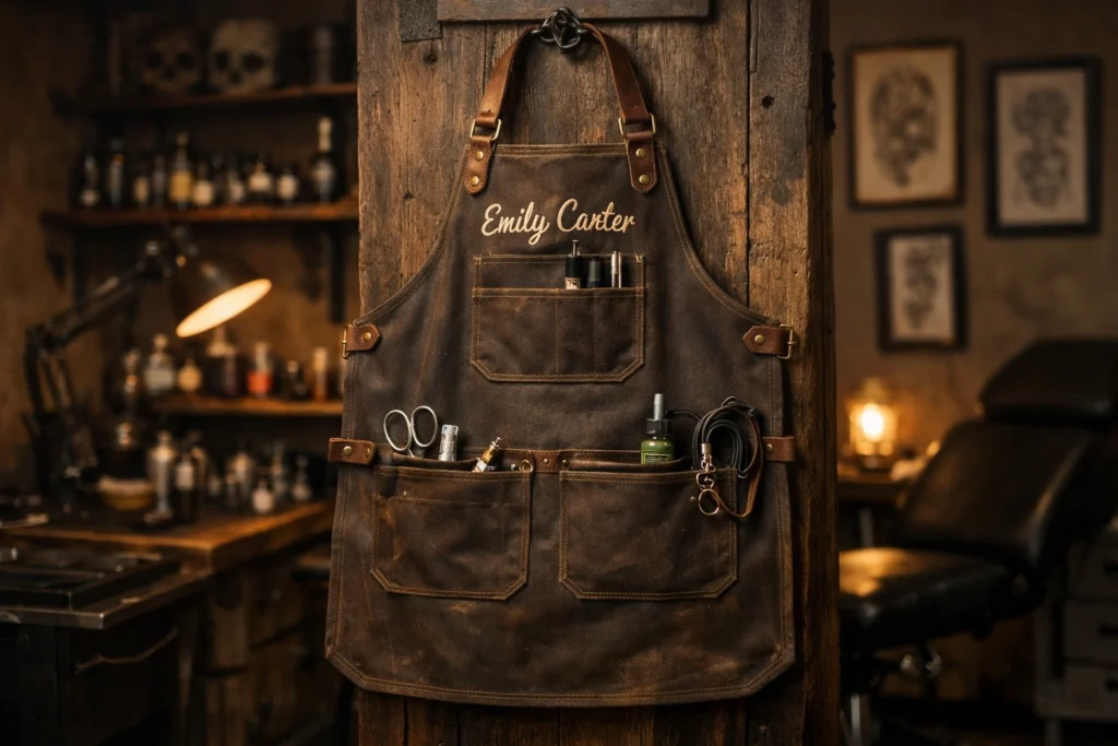 Personalized Tattoo Artist Apron