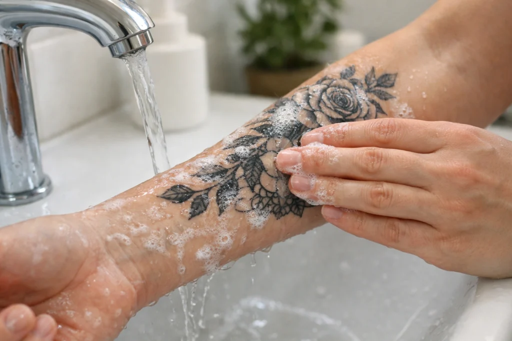 Proper Cleaning Techniques During Healing