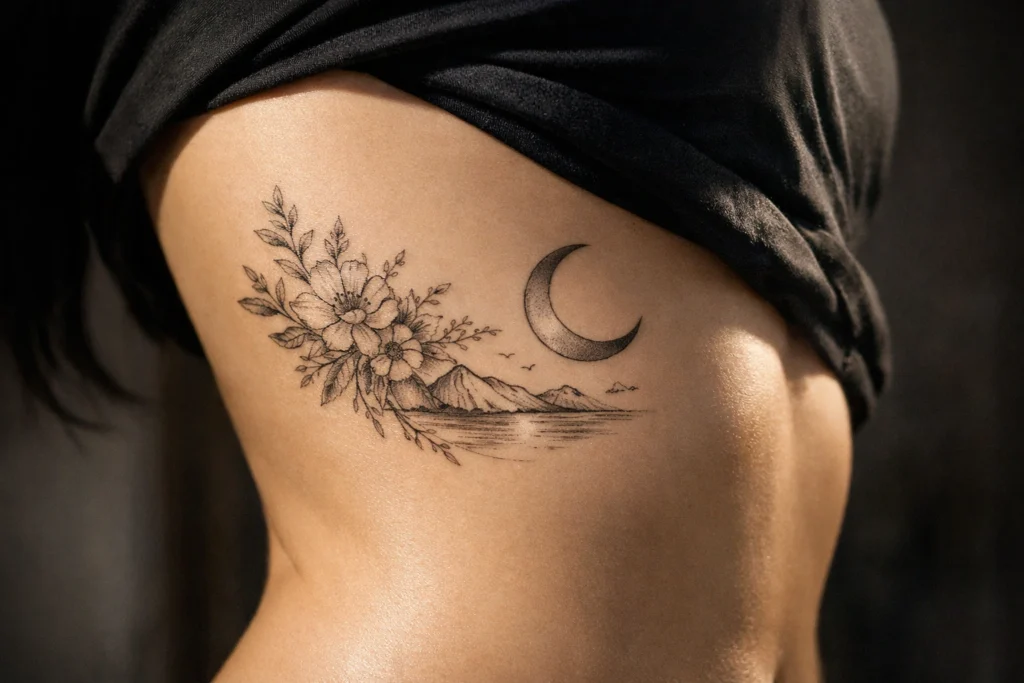 Ribcage (Lower Sides, Away from Bone)