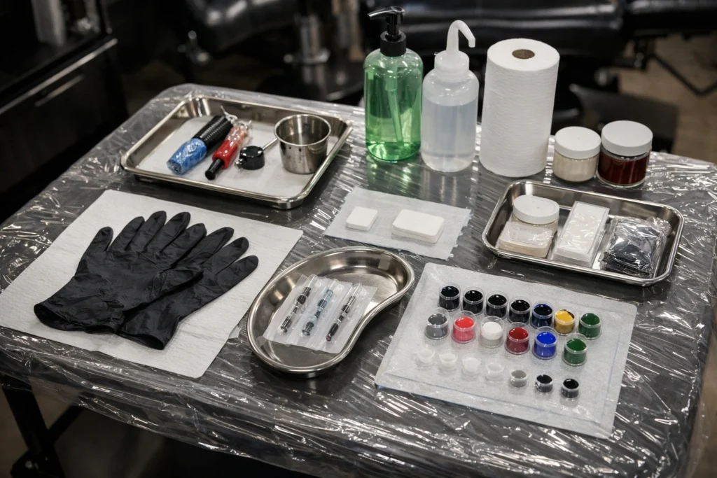 Set Up a Sterile Workstation Every Single Time