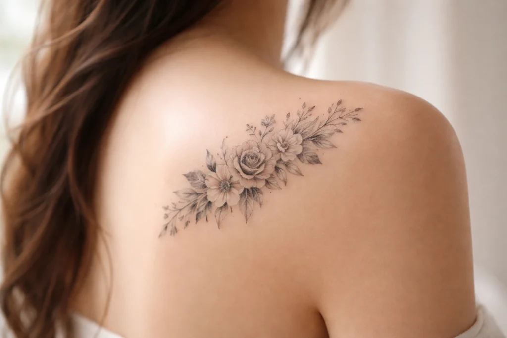 Shoulder Blade Area (Outer Edge)