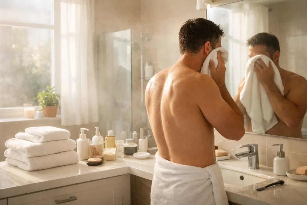 Shower and Clean the Area on the Day of Your Appointment