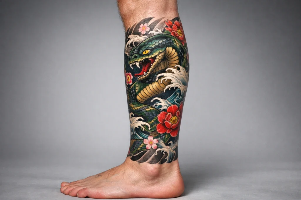 Sleeve and Wrap-Around Calf Designs