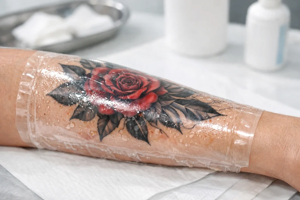 Stage One: The First 24 Hours After Your Tattoo