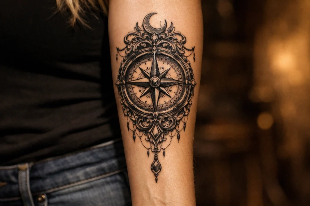 The Compass Tattoo