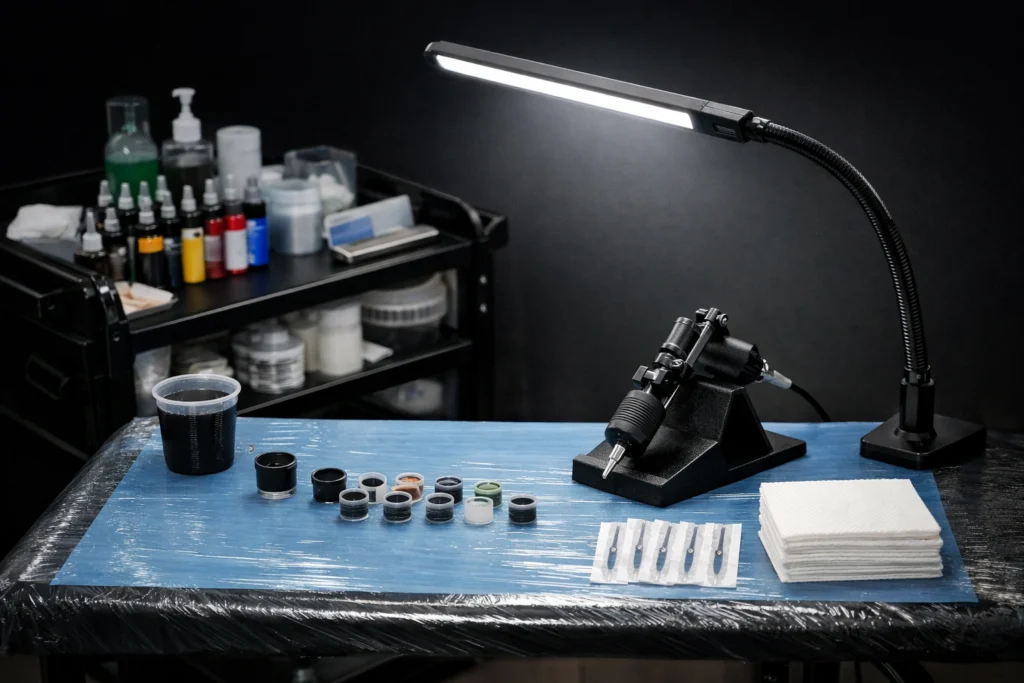 Workstation Setup and Lighting