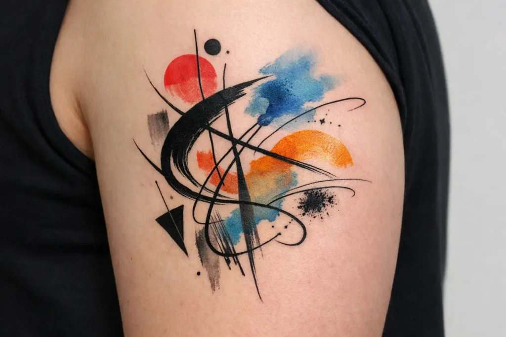 Abstract Art Tattoo