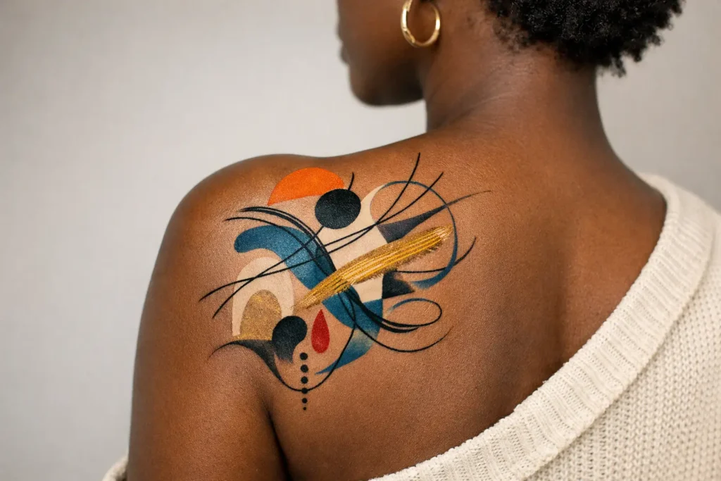 Abstract Art Tattoo