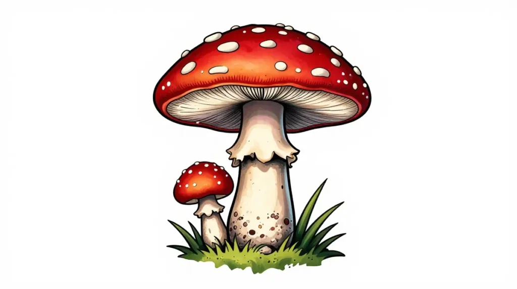 Amanita Muscaria Mushroom