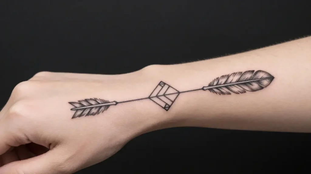 Arrow Tattoos for Direction and Purpose