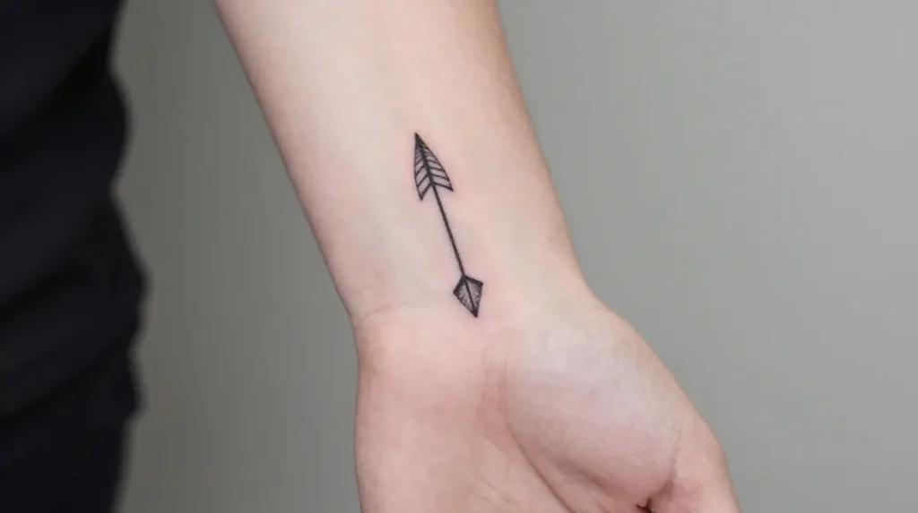 Arrow Tattoos on Hand