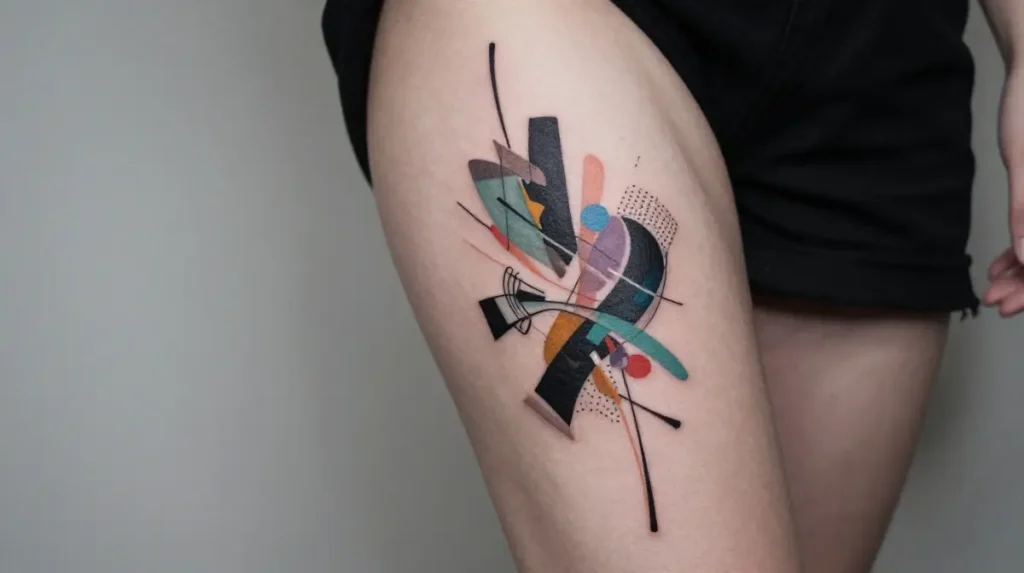 Artistic Abstract Tattoo