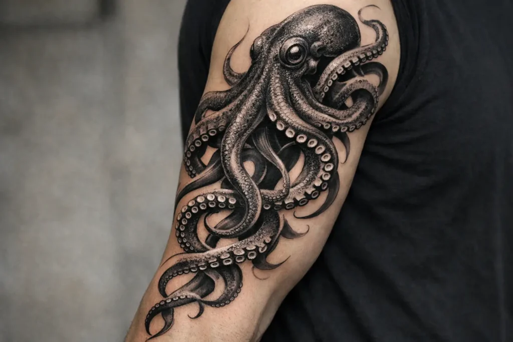 Artistic Octopus Tattoo Ideas
