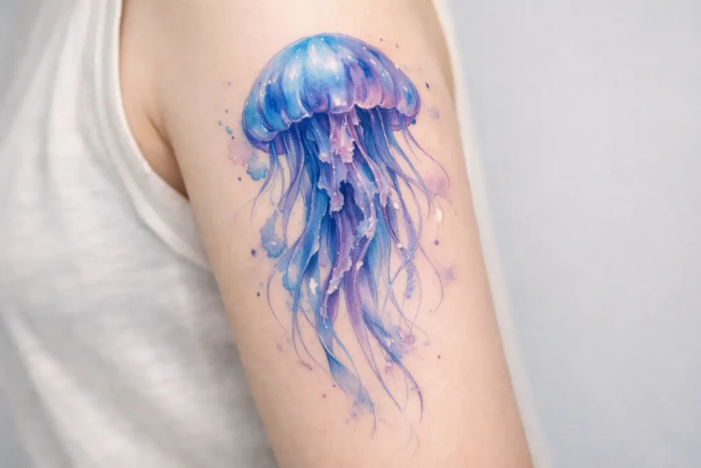 Beautiful Jellyfish Tattoo Ideas