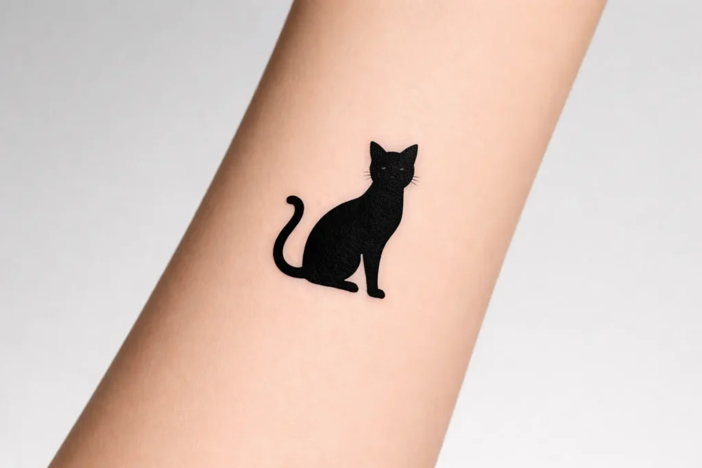 Black Cat Silhouette