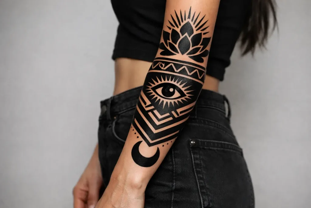 Bold Blackwork Tattoos