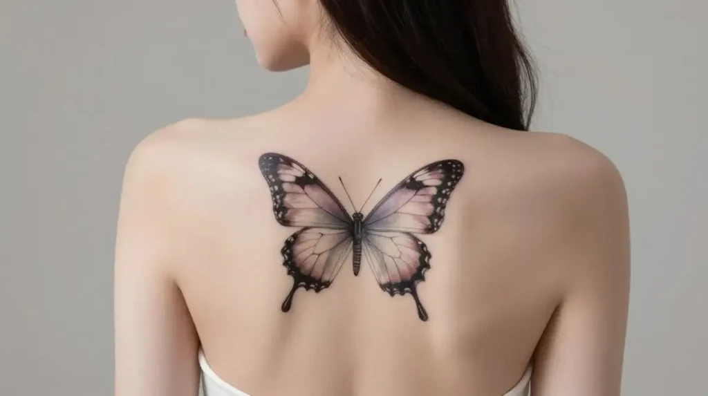 Butterfly Back Tattoos