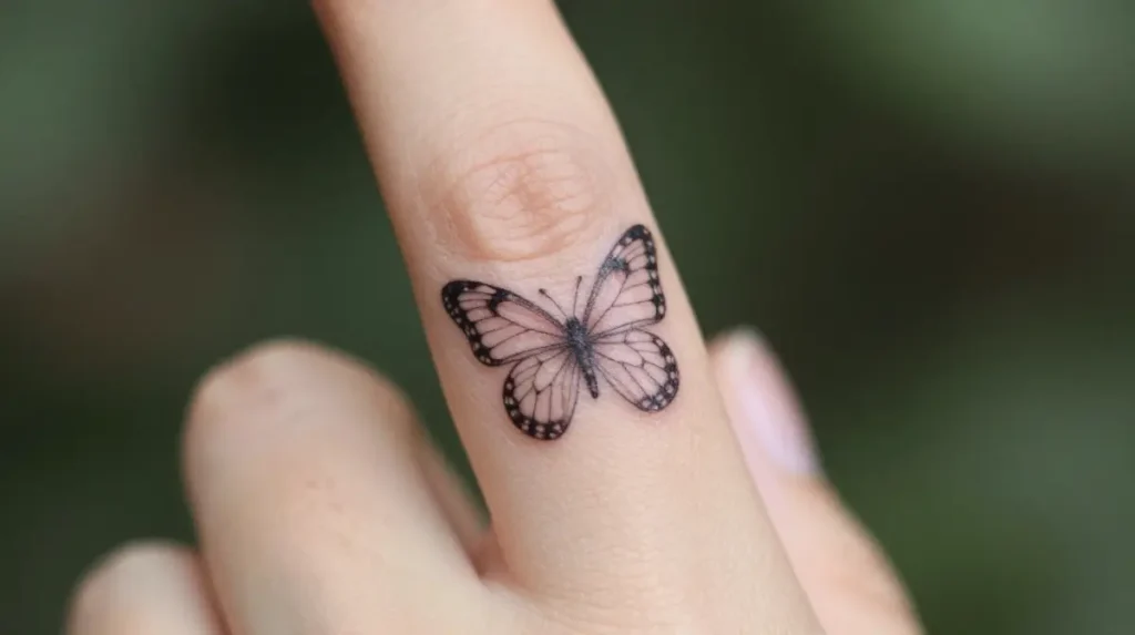 Butterfly Hand Tattoos