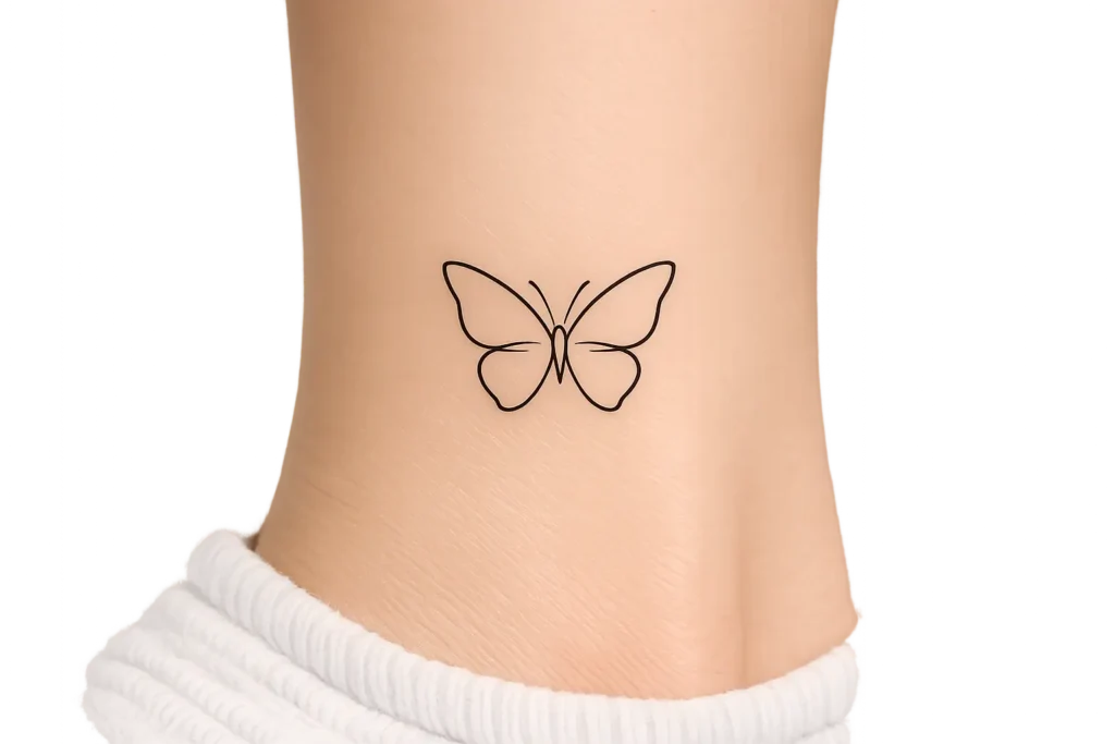 Butterfly Outline Tattoo Concepts