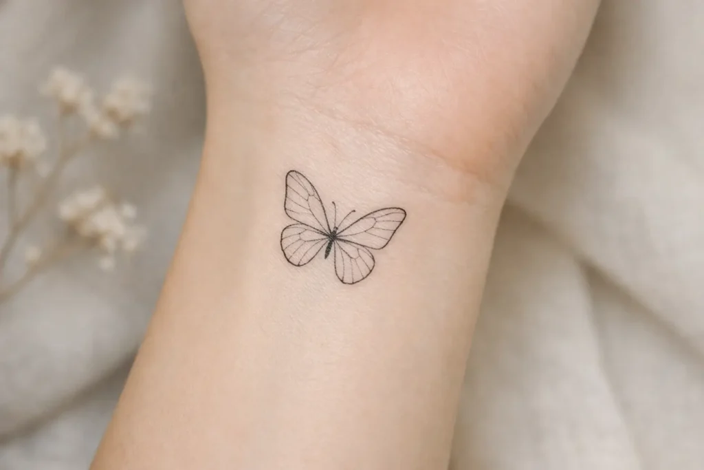 Butterfly Wrist Tattoo Ideas