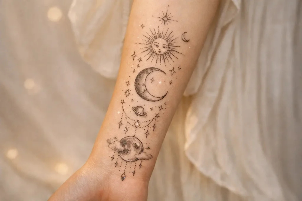 Celestial Tattoo Designs