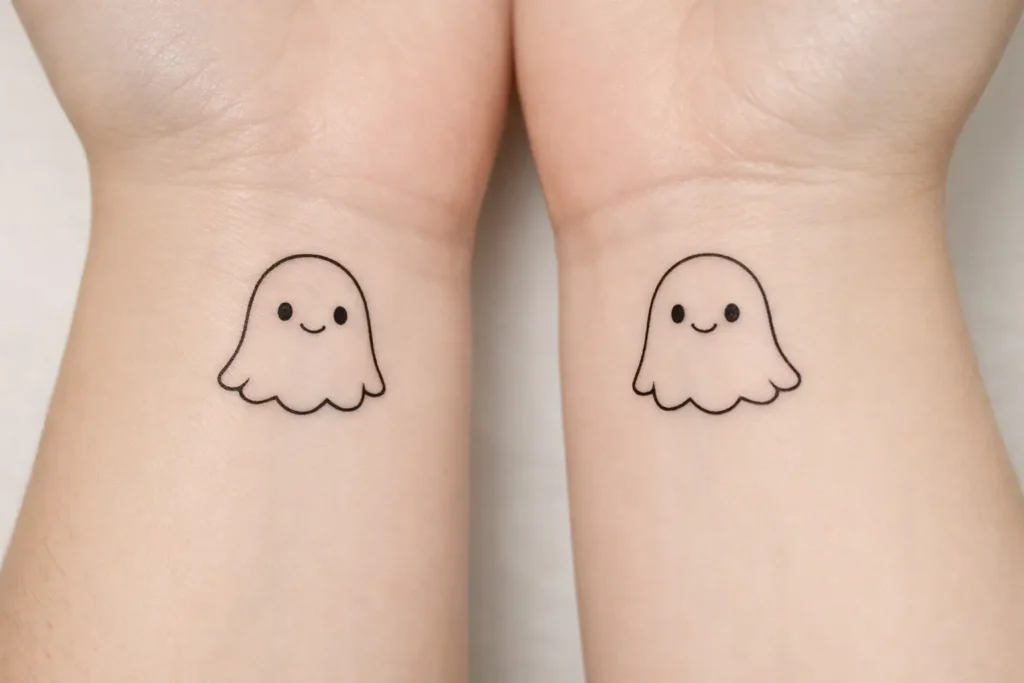 Classic Cute Ghost Pair