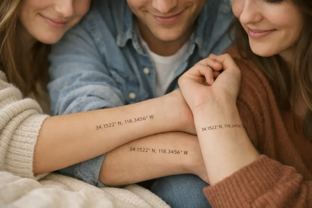 Coordinates of Childhood Home