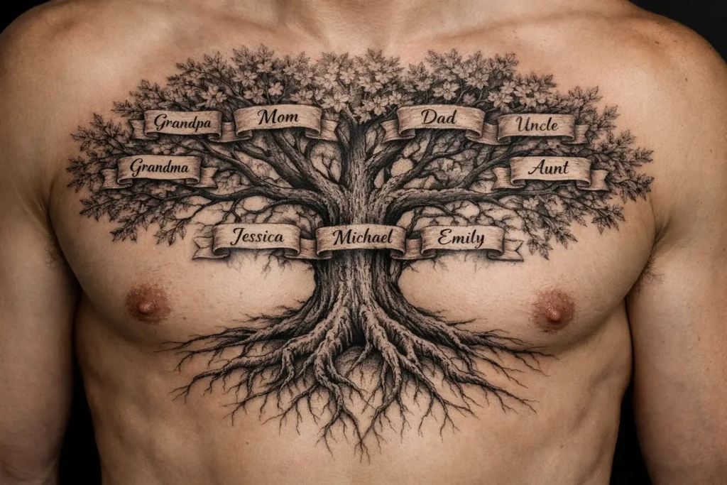 Family Tree Tattoo