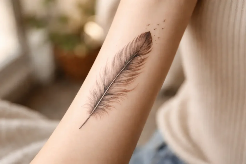 Feather Tattoo Designs