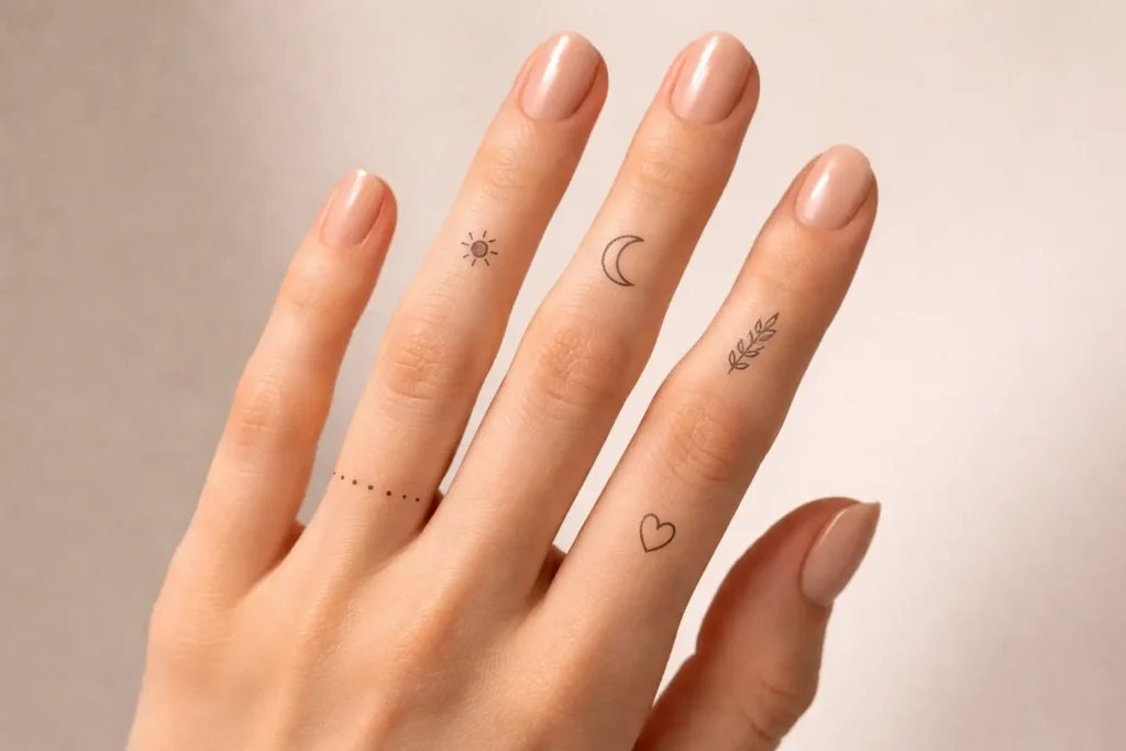 Finger Tattoo Placement