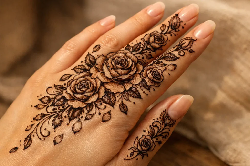 Floral Henna Patterns