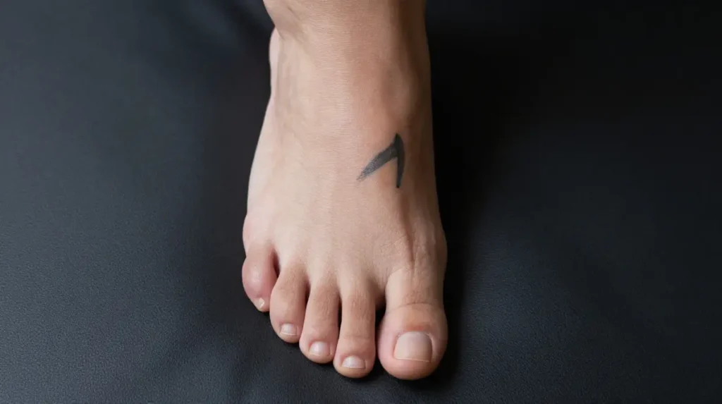 Foot Tattoo Pain