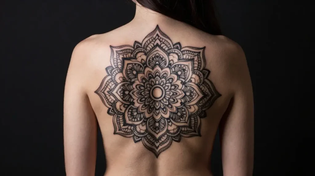 Full Back Mandala Tattoos