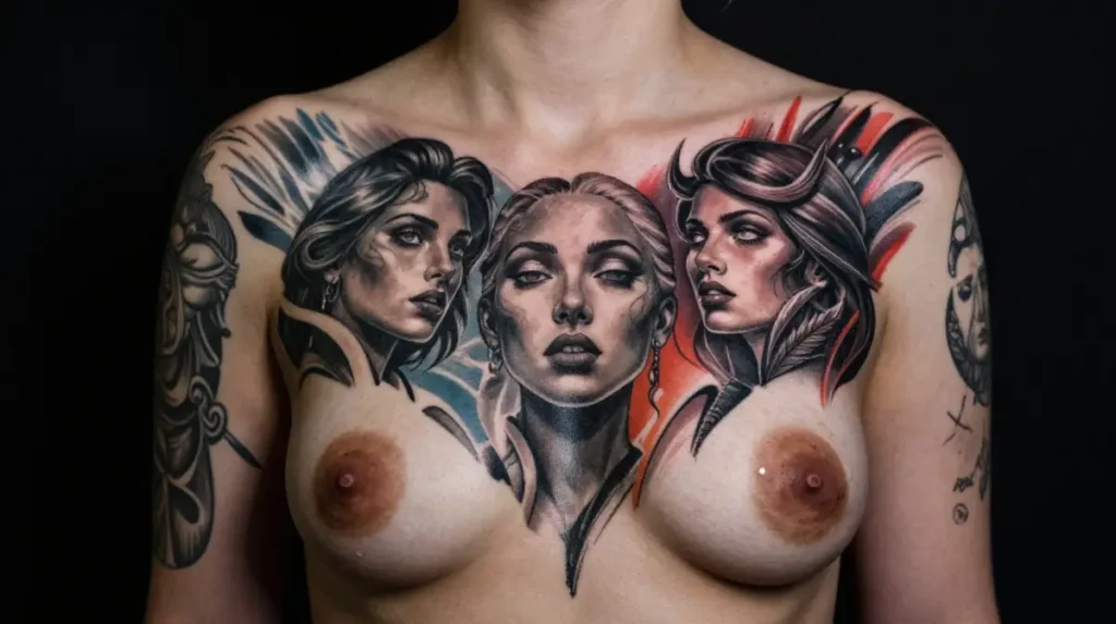 Full Chest Artistic Designs