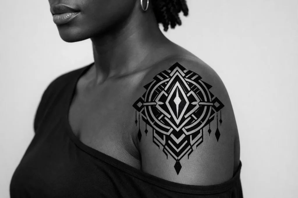 Geometric Pattern Tattoo