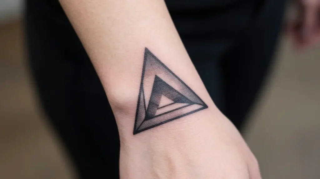 Geometric Patterns on Fingers