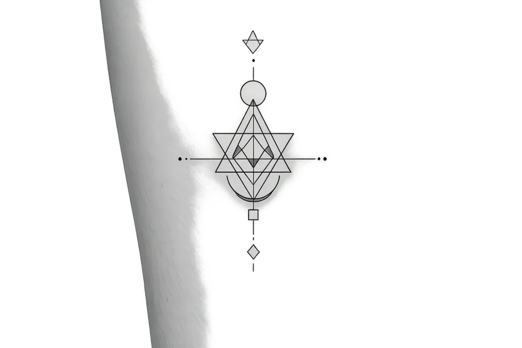 Geometric Shape Tattoo