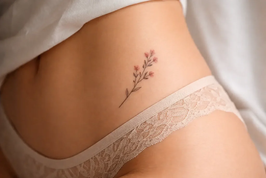 Hip Tattoo Placement