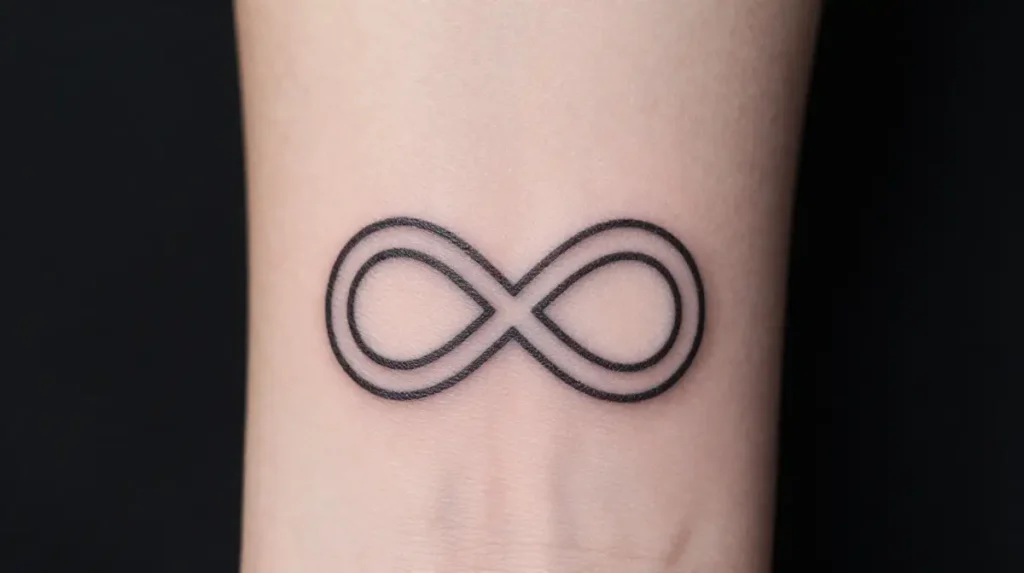 Infinity Symbol on Finger