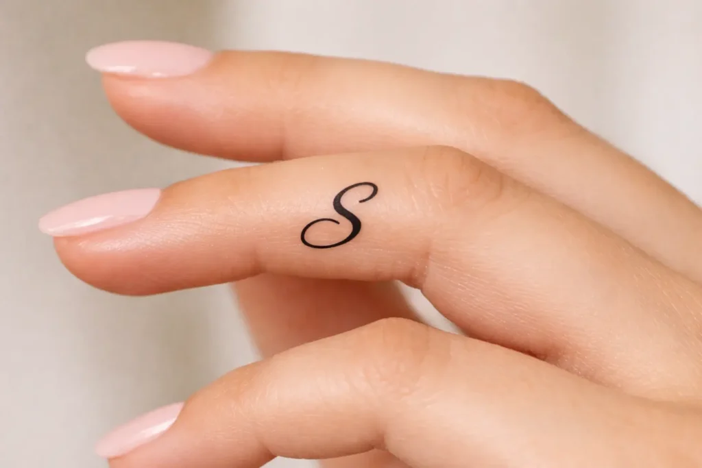 Initial Letter Tattoo