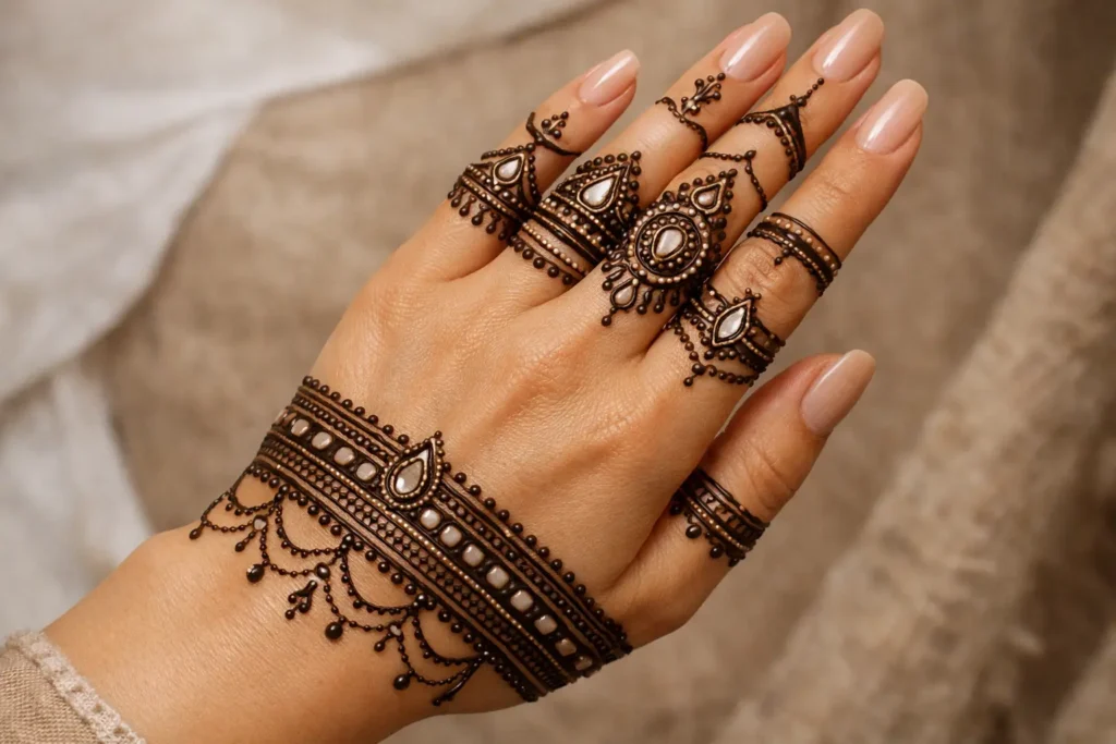 Jewelry Inspired Henna