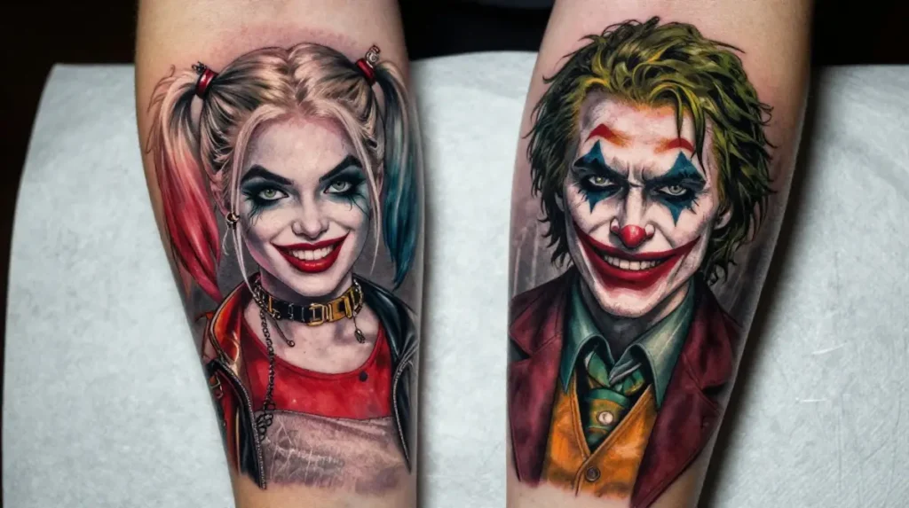 Joker and Harley Quinn Tattoo