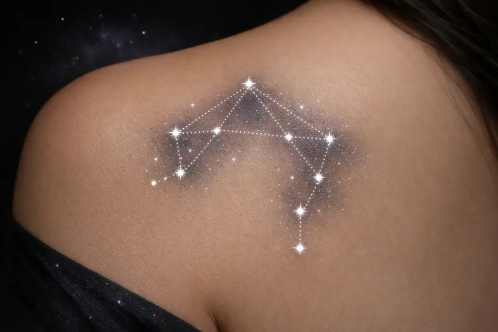Libra Constellation Tattoo
