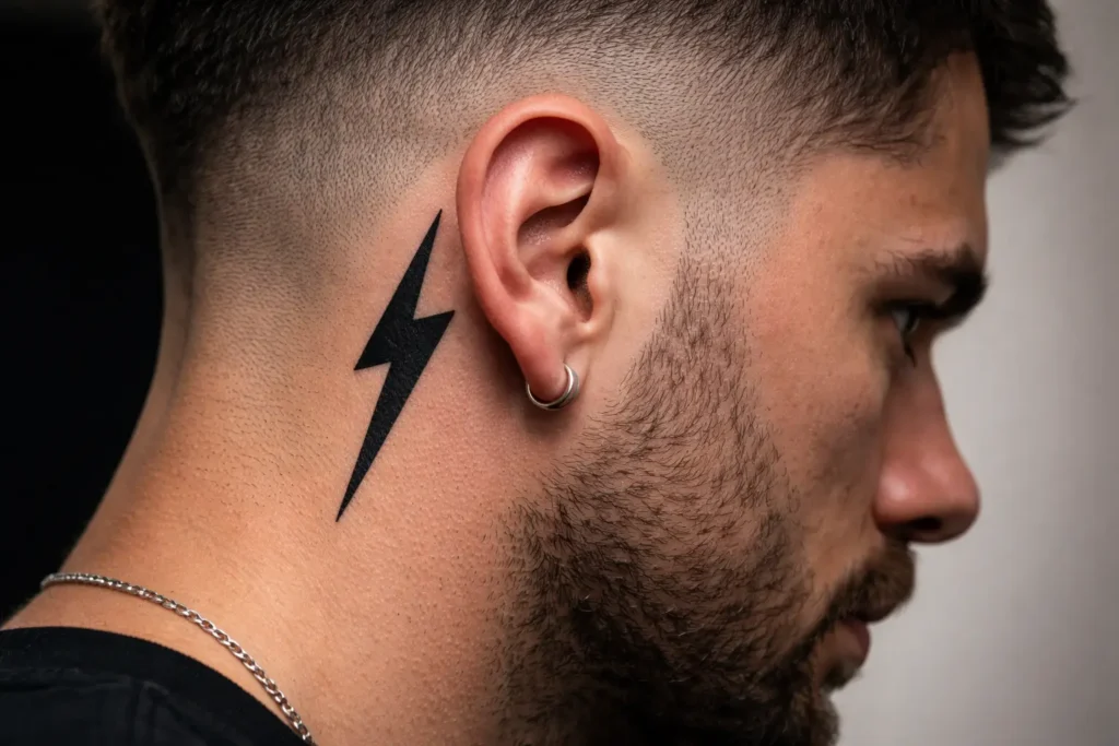 Lightning Bolt Tattoo