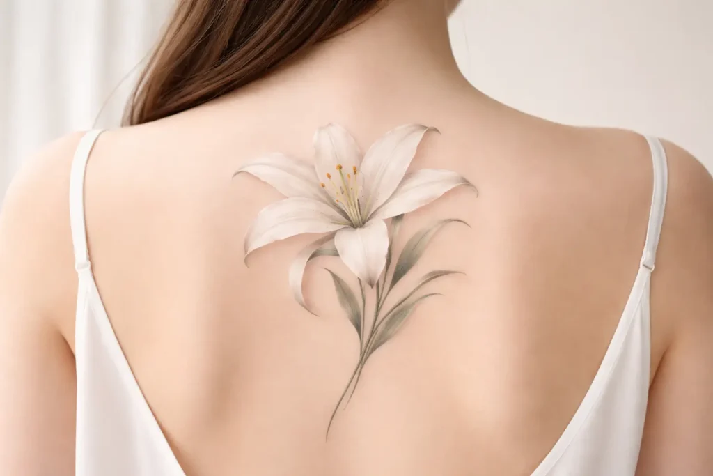 Lily Tattoos That Represent Purity and Renewal