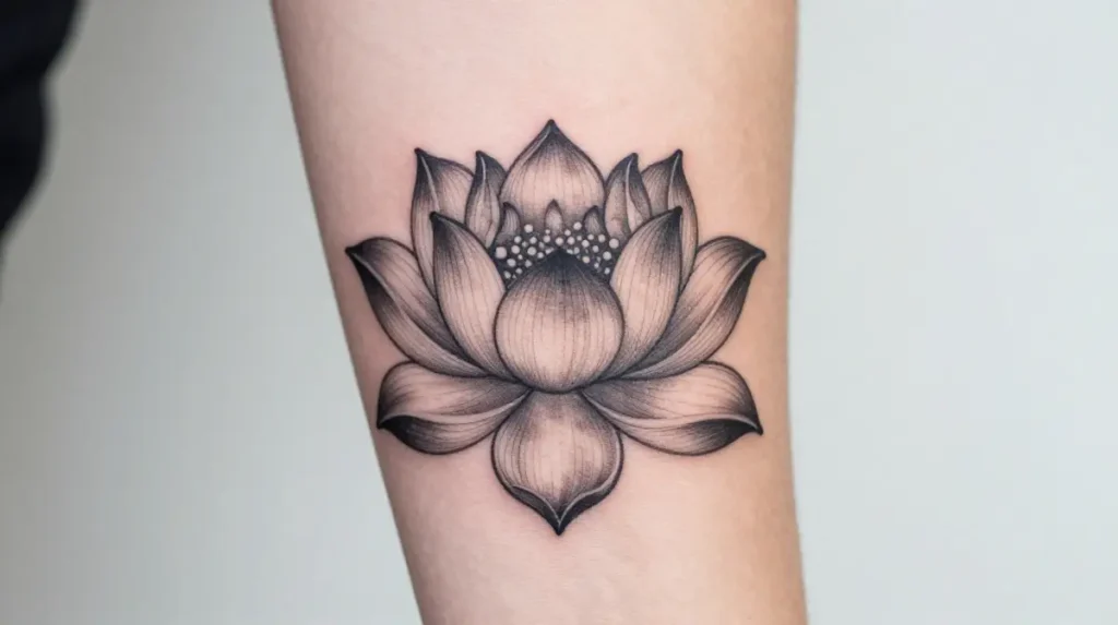 Lotus Flower Tattoo