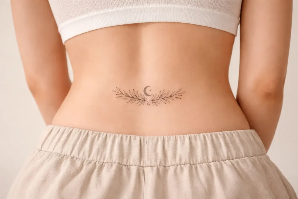 Lower Back Delicate Tattoo