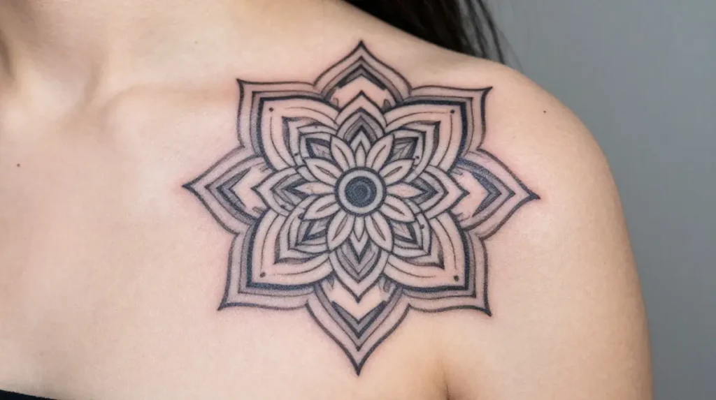 Mandala Tattoos for Balance and Inner Peace