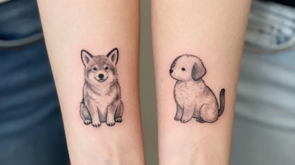 Matching Animal Tattoo